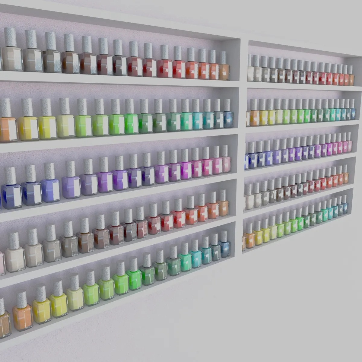Expositor De Esmaltes De Parede Organize Com Estilo - Imagem 3