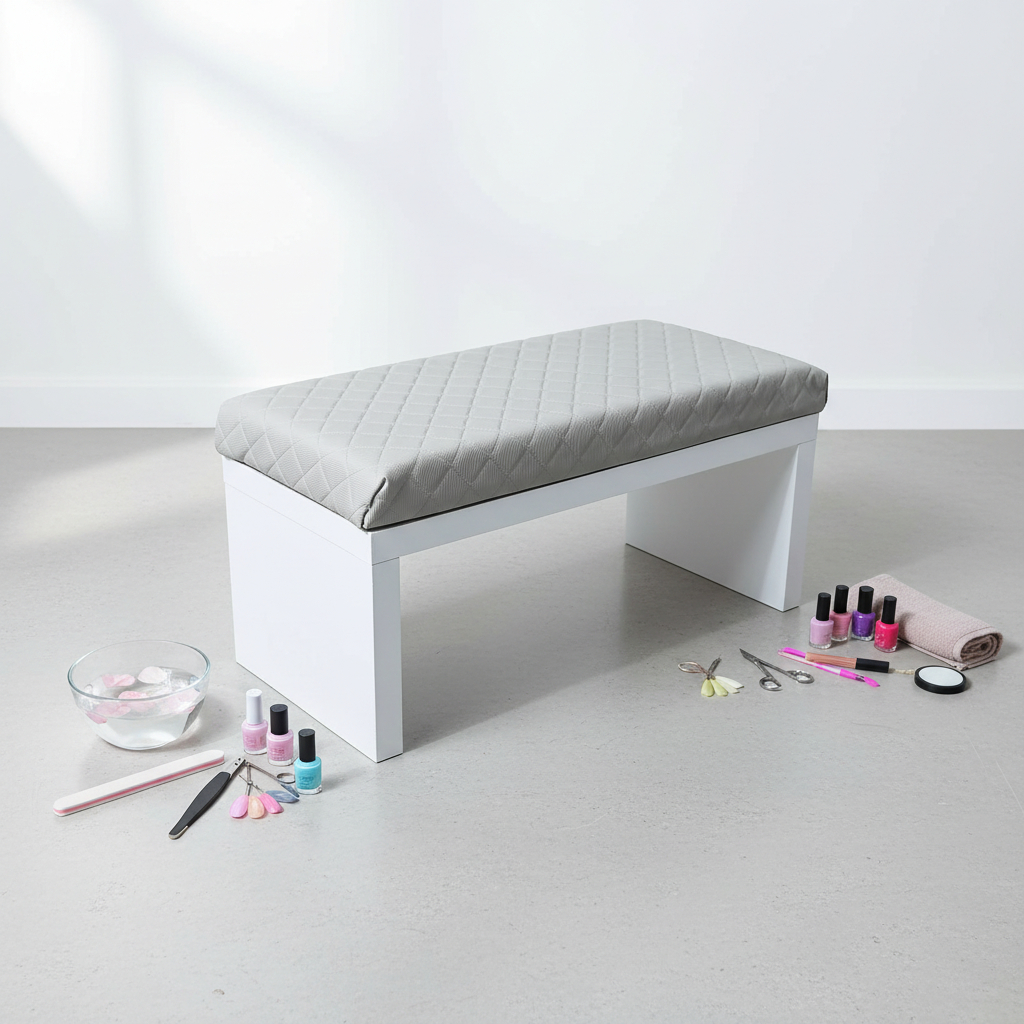 Suporte Apoio De Mão Para Manicure Nail Designer Salão Unha - Imagem 8